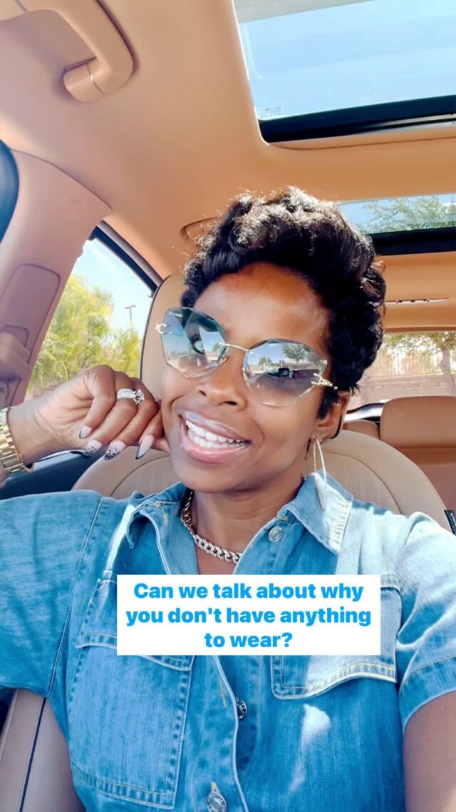 Hey boo hey!!!! Can we talk about why you’re spending all your coins & yet you still have nothing to wear!I know y’all have all good intentions on finding that cute fit or that bomb a$$ dress or how bout some jeans that you actually love when you go shopping but what really happens…🤫 You SETTLE! You pick up something that halfway works or “will do”… you get it home, you might wear it once or NOT AT ALL and then it sits there…Taking up spacing, making your closet look good but doing nothing for your actual wardrobe 🤷🏾‍♀️ Stop me when I’m lying…🗣️Can we stop the madness??? Please 🙏🏾I promise you 🫶🏾, if you understood your personal style, Your body type and how you want to show up… Your closet would thank you and so would your bank account 🤑.🚫No, you don’t have to lose weight. No, you don’t have to know what goes with what.✅ You just have to know what works best for you!And I’m here to help you figure that out which will save you 💵 and time⏰ and have you feeling 💣 AF
🔥 If you’re finally ready to stop the craziness, to stand out instead of blend in, to go from blah to bad a$$, click the link in my bio and JOIN the waitlist for my workshop.⚠️Only my VIP girlies on the waitlist will get the EARLY EARLY BIRD special.⚠️Cart opens this SAT for the waitlist VIPs only‼️It’s time to live getting dressed again 🎉❌❤️❌❤️ Your Style Coach, KimOutfit↙️
Jumpsuit @keepingstyleaffordable (use code SCUN20 for 20% off)
Earrings @stevemadden
Glasses @malik.dupri
.
.
.
#stylechic #stylecoach #womenover40 #midlifewomen #midlifestyle #midlifefashion #styletipsforwomen #blackwomenfashion #fashiontips #personalstyling #elevateyourstyle #howtowear