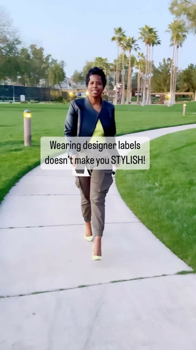 A label doesn’t make you stylish! Having the skill to put your clothes together in a way that👍🏾Accentuates your best parts and camouflages your areas of concern💃🏽 Allows you to show up as the best version of you no matter where you go📈 Enhances your confidence and let’s everyone know that YOU ARE THAT CHICK🗣️ That’s how you STAND OUT Sis!Labels are cool but not necessary. And if you’re out here as a walking billboard Sis, just NO!!! It’s so not cute…. For real thoughHaving the skills to WEAR YOUR CLOTHES everyday in a way that makes you look and feel confident. Baby that’s where it’s at 🙌🏾Lemme know if you wear your clothes without needing the assistance of a designer label or a ready made outfit aka a Two Piece Set to be the baddest chick in the room.
Now don’t get me wrong a set is the bomb but your whole style can’t be reliant on them or on a designer label. There’s so much more to style than that.It’s time to get outta your rut and be that stylish chick who knows how to put a bomb a$$ fit together WITHOUT needing a crutch.When you’re ready to truly elevate your style and learn how to create a style of YOUR OWN that’s fly AF…Type “READY” in the comments and I’ll DM you the link to set up a free style discovery call.I’d love to chat with you and discuss how I can elevate your style game!Have an amazing day❣️❌❤️❌❤️ Your Style Coach, KimP.S. There’s not one label on me and everything came out my closet so sorry Sis, no links🙃
.
.
.
#styleadvice #stylecoach #dailyoutfits #blackgirlboss #Wardrobeconsultant #wardrobegoals #fashionadvice #styleover40 #whatwomenwant #crushyourconfidence #blacksuccessfulwomen #styletipsforwomen #stylishwomen #nowtrending